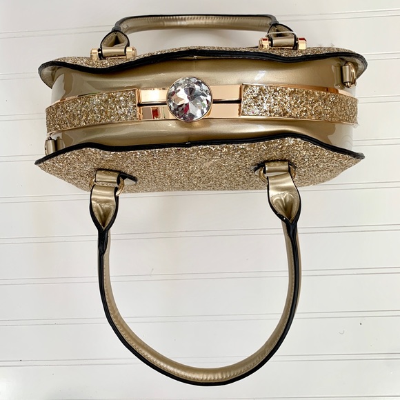 Handbag Republic Gold Glitter Handbag - Picture 10 of 10